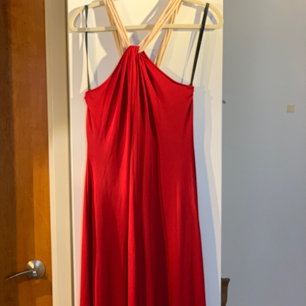 Kardashian Kollection Keyhole Neck Maxi